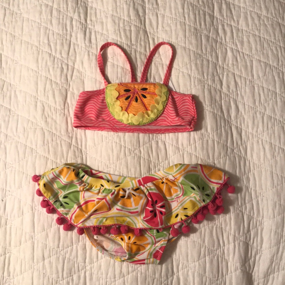 (Sent as free gift!) Fruit bathing suit! 🍊🍋🍉